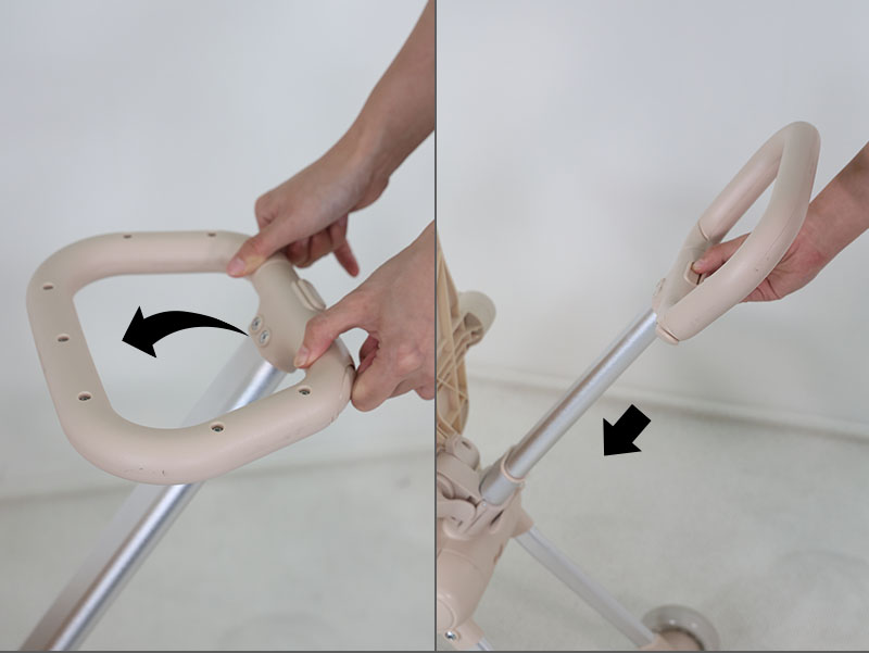 부모 손잡이 각도·길이 조정